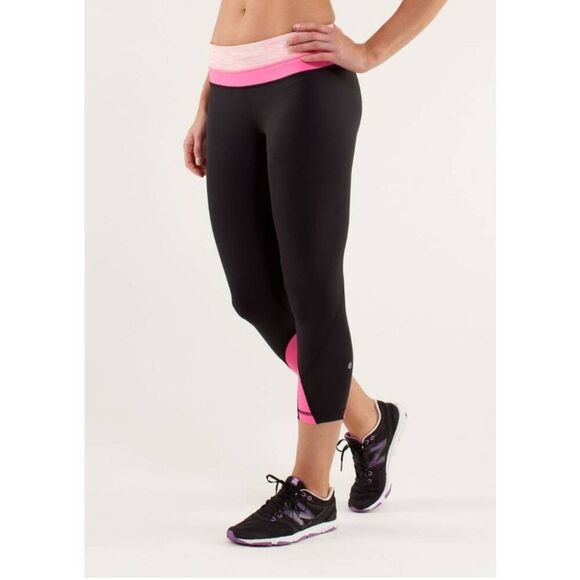 LULULEMON ATHLETICA Inspire Crop II 'Full On Luxtreme 21' Size 6 - Picture 3 of 5